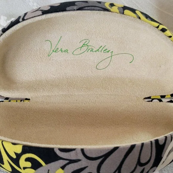 Vera Bradley | Hard Shell Glasses Case | Baroque Pattern | Retired Print - Picture 4 of 5